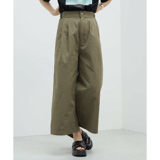 ビームス(BEAMS)の美品 ビームス ハート サイドベルト ワイドパンツ イージー ミリタリー(カジュアルパンツ)