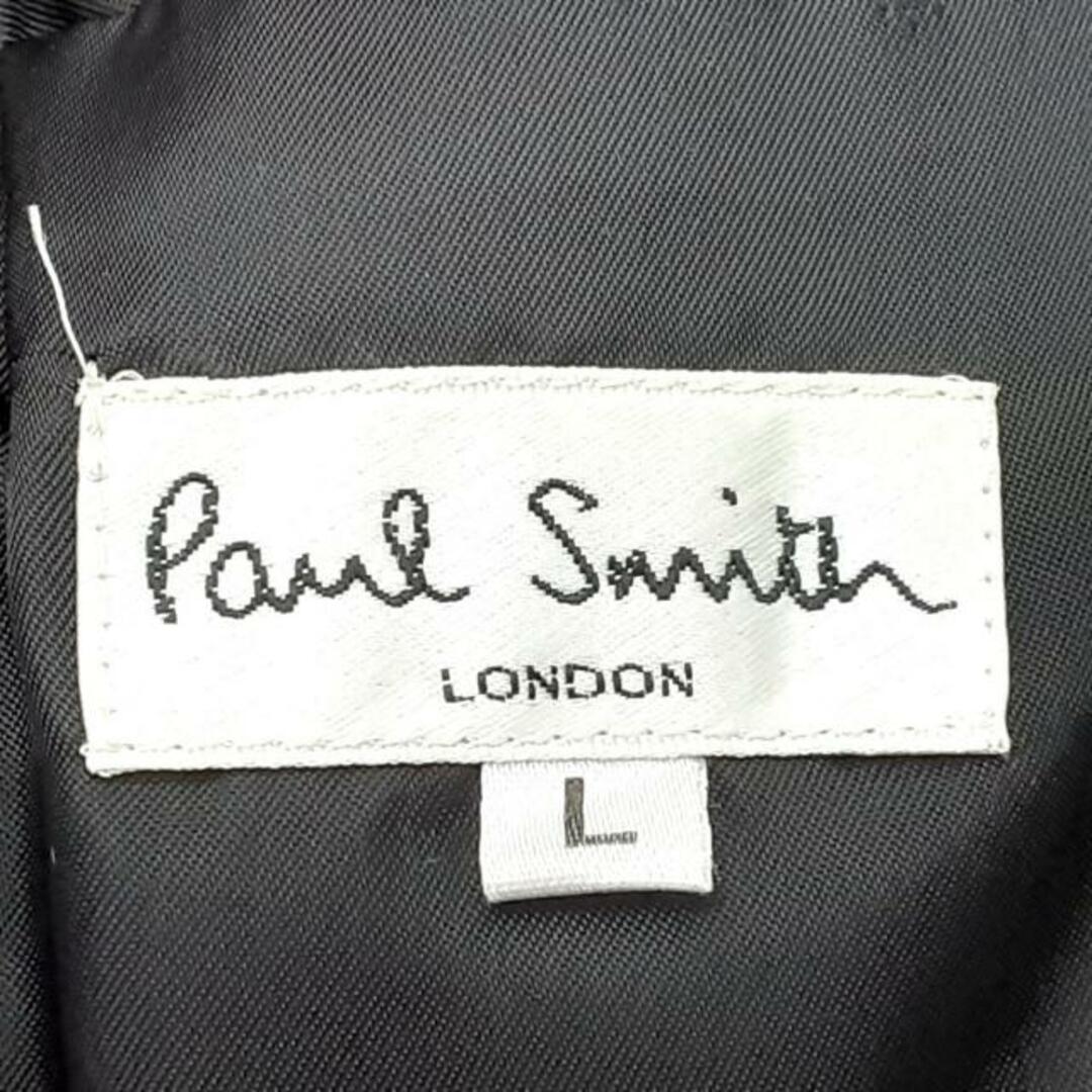 Paul Smith(ポールスミス)のPaulSmith(ポールスミス) コート サイズL メンズ美品  - 黒 長袖/冬 メンズのジャケット/アウター(その他)の商品写真