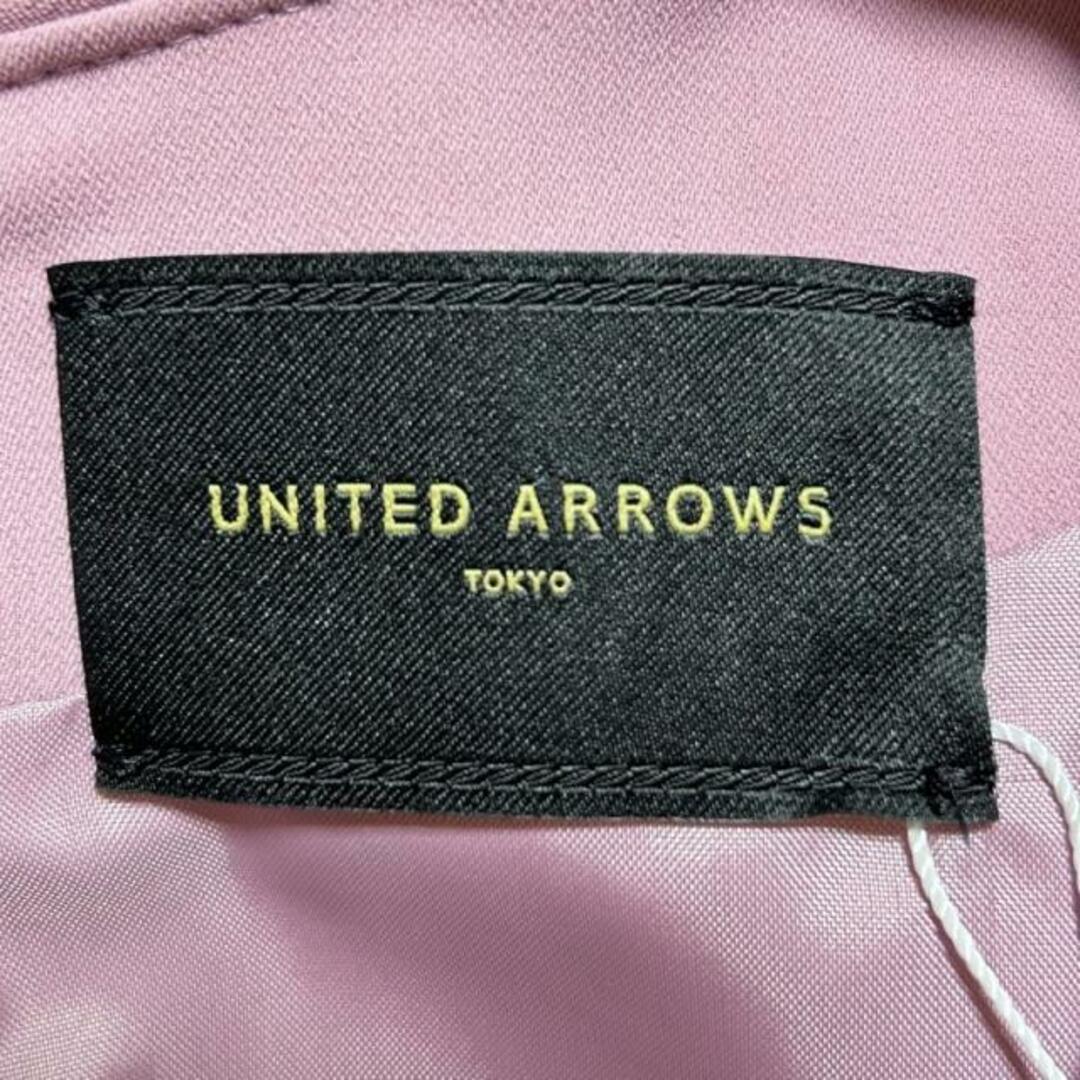 UNITED ARROWS(ユナイテッドアローズ)のUNITED ARROWS(ユナイテッドアローズ) ワンピース サイズ36 S レディース - ピンク 七分袖/ロング レディースのワンピース(その他)の商品写真