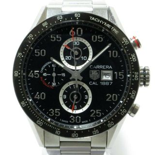 タグホイヤー(TAG Heuer)のTAG Heuer(タグホイヤー) 腕時計 カレラ CAR2A10.BA0799 メンズ SS/クロノグラフ/裏スケ 黒(その他)