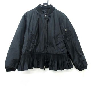 モンクレール(MONCLER)のMONCLER(モンクレール) ダウンジャケット サイズ0 XS レディース MIRAC 黒 長袖/ジップアップ/冬(ダウンジャケット)