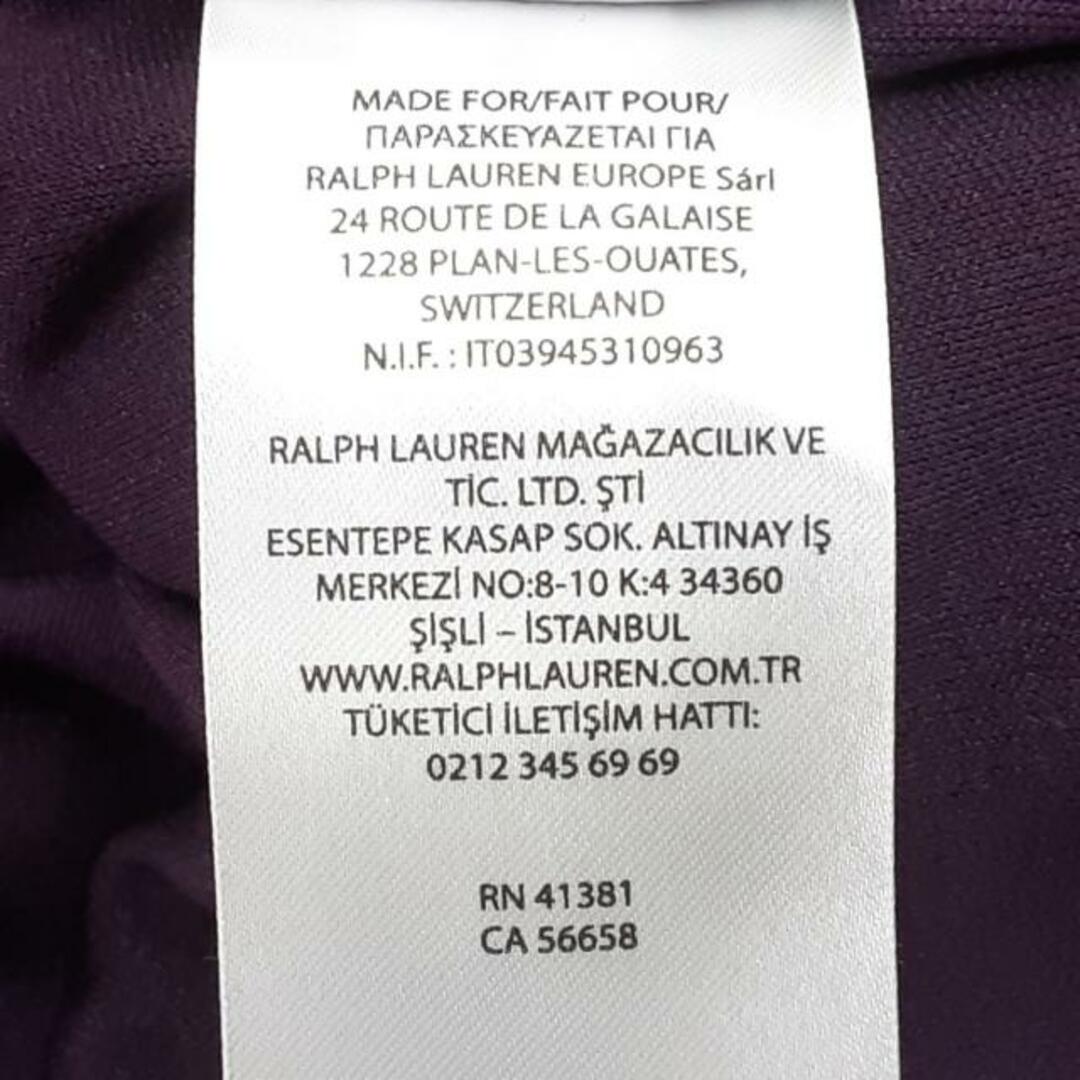 Ralph Lauren(ラルフローレン)のRalphLauren(ラルフローレン) ワンピース サイズ6P レディース美品  - パープル 半袖/ロング/フリル レディースのワンピース(その他)の商品写真