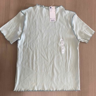 ジーユー(GU)の新品未使用 GU 半袖 Tシャツ Mサイズ(Tシャツ/カットソー(半袖/袖なし))