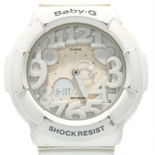 カシオ(CASIO)のCASIO(カシオ) 腕時計 Baby-G BGA-131 レディース 白×アイボリー(腕時計)