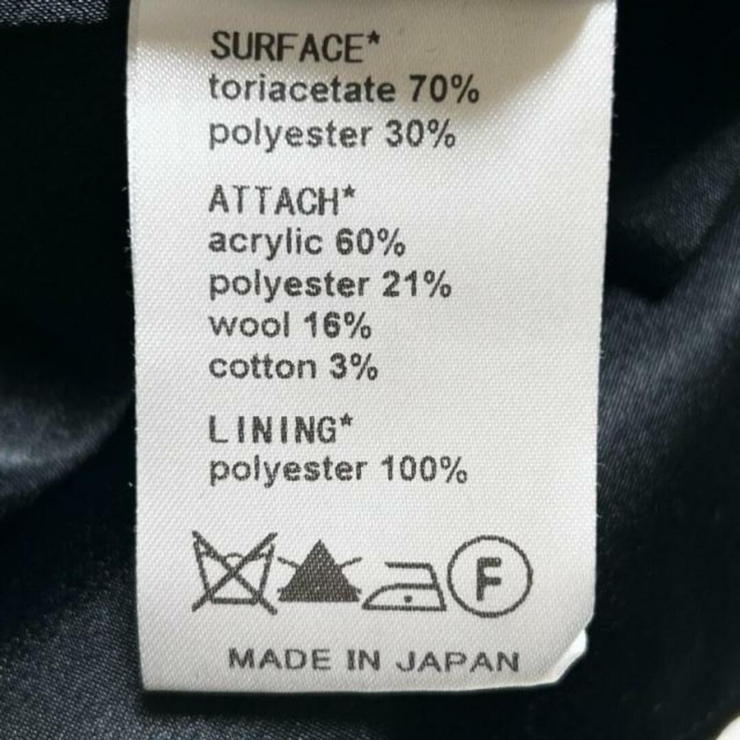 muller of yoshiokubo(ミュラーオブヨシオクボ) ワンピース サイズ36 S レディース - 黒×レッド クルーネック/長袖/ひざ丈 レディースのワンピース(その他)の商品写真