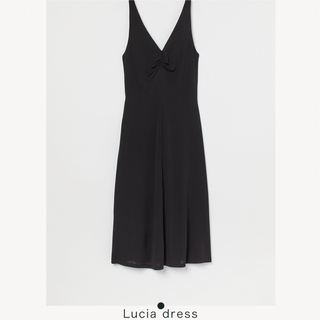 エイチアンドエム(H&M)のH&M Lucia dress black（XS/P）(ルームウェア)