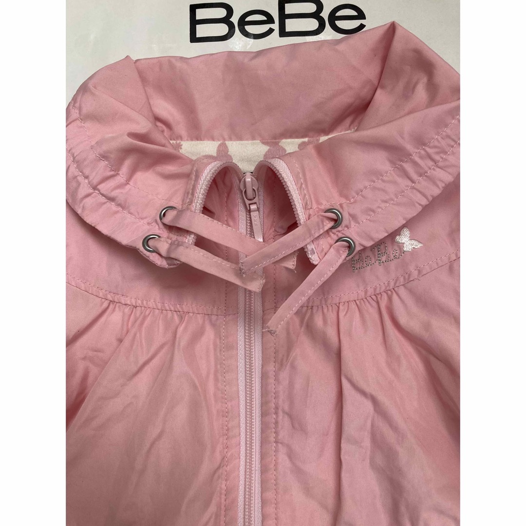 BeBe(ベベ)のBeBe べべ　ジャンパー　アウター　キッズ　女の子　100 キッズ/ベビー/マタニティのキッズ服女の子用(90cm~)(ジャケット/上着)の商品写真