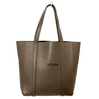 バレンシアガ(Balenciaga)のBALENCIAGA(バレンシアガ) トートバッグ エブリデイトートXXS 551815 ライトブラウン レザー(トートバッグ)