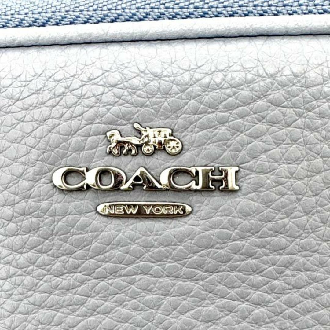 COACH(コーチ)のCOACH(コーチ) ショルダーバッグ - F72490 ブルーグレー レザー レディースのバッグ(ショルダーバッグ)の商品写真