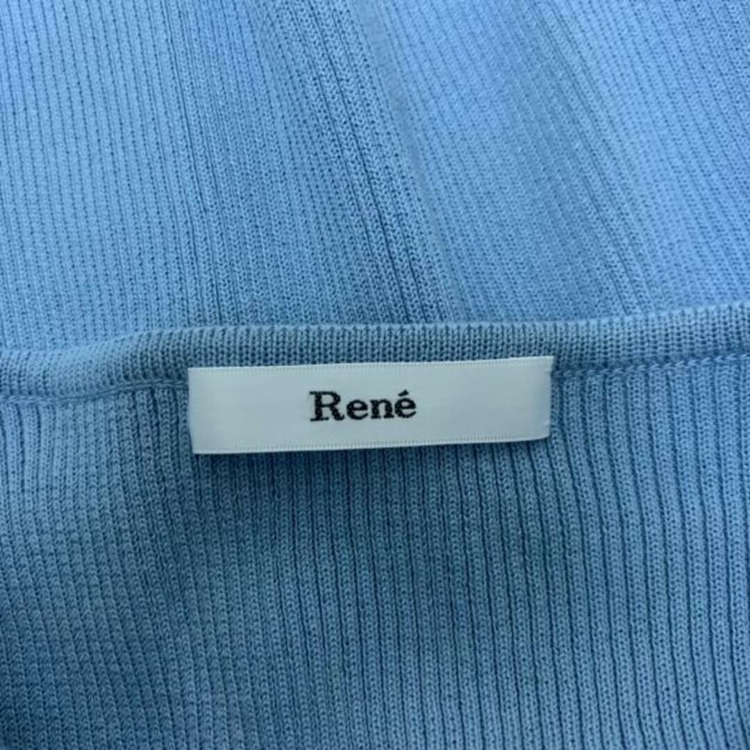 René - Rene(ルネ) カーディガン サイズ36 S レディース美品 - ライト René - Rene(ルネ) カーディガン サイズ36 S レディース美品 - ライト