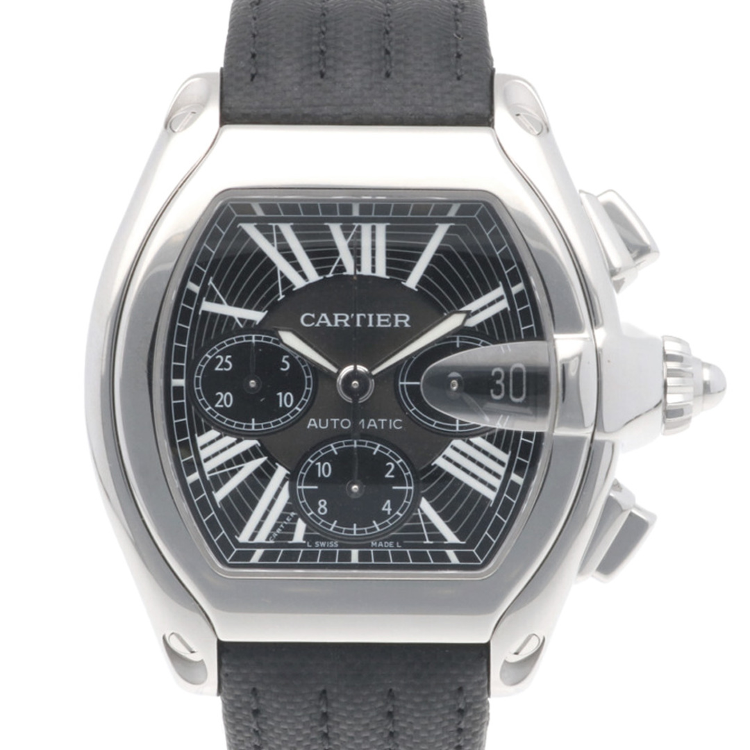 Cartier(カルティエ)のカルティエ ロードスター 腕時計 時計 ステンレススチール 2618 自動巻き メンズ 1年保証 CARTIER  中古 メンズの時計(腕時計(アナログ))の商品写真