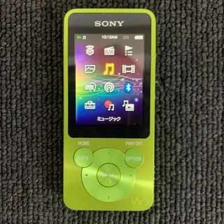 ウォークマン(WALKMAN)のSONY WALKMAN NW-S14 ソニー ウォークマン 8GB ライム(ポータブルプレーヤー)