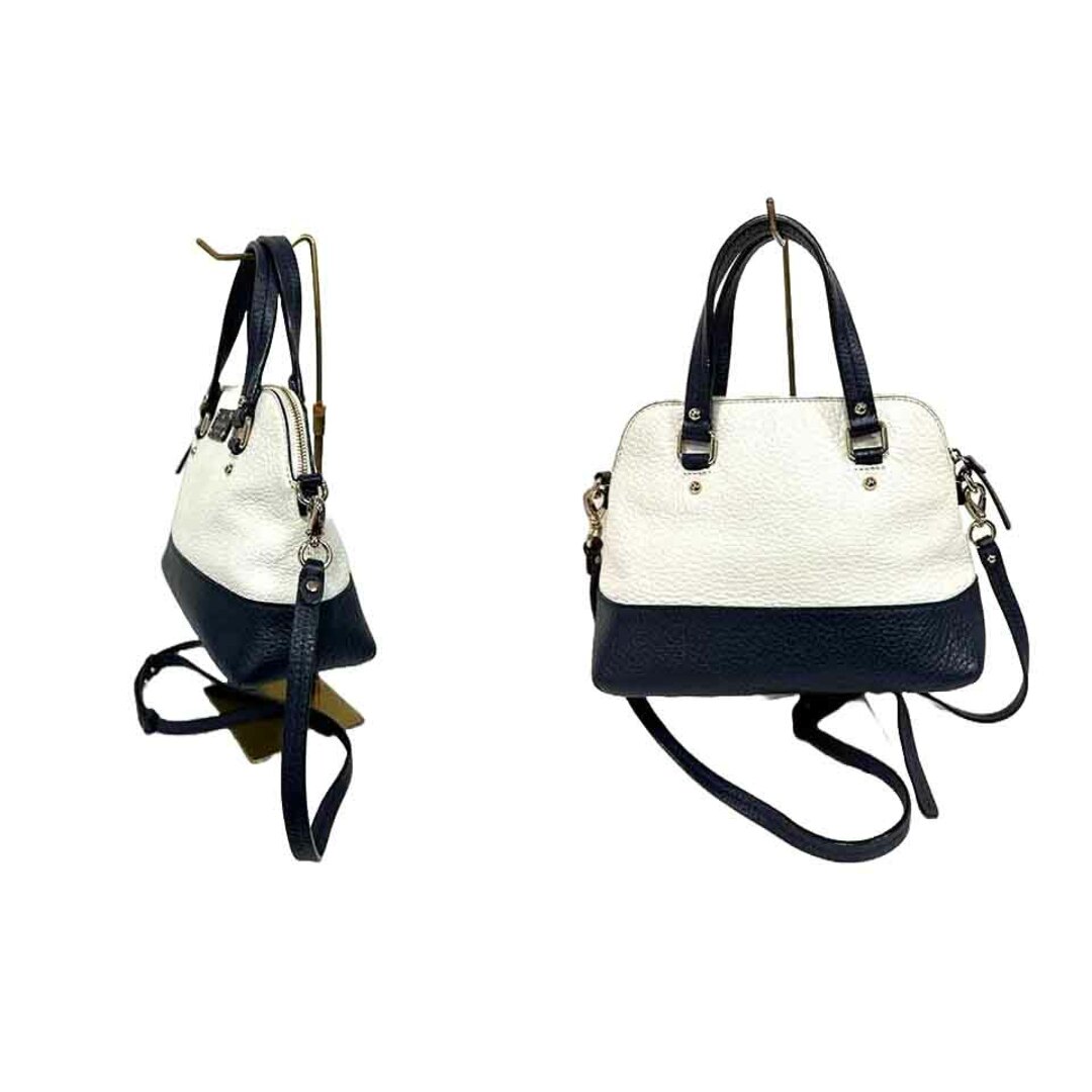 kate spade new york(ケイトスペードニューヨーク)の【中古】kate spade NEW YORK ケイトスペードニューヨーク　バッグ レディース 2WAY ショルダー バイカラー レディースのバッグ(ハンドバッグ)の商品写真