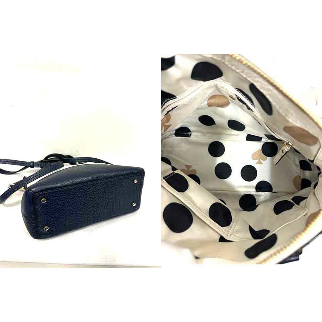 kate spade new york(ケイトスペードニューヨーク)の【中古】kate spade NEW YORK ケイトスペードニューヨーク　バッグ レディース 2WAY ショルダー バイカラー レディースのバッグ(ハンドバッグ)の商品写真