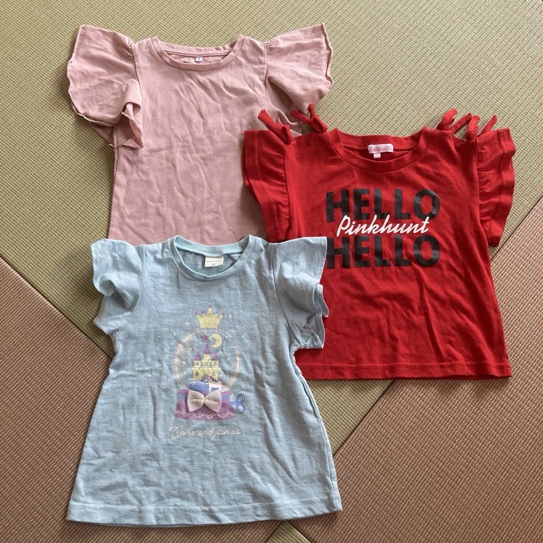 Tシャツ3点セット キッズ/ベビー/マタニティのキッズ服男の子用(90cm~)(Tシャツ/カットソー)の商品写真