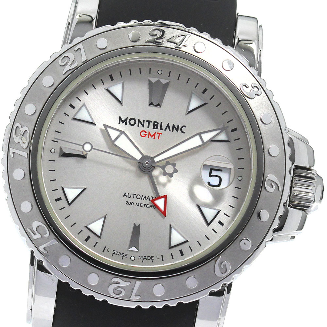 MONTBLANC(モンブラン)のモンブラン MONTBLANC 7061 GMT スポーツ デイト 自動巻き メンズ 良品 _808660 メンズの時計(腕時計(アナログ))の商品写真