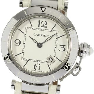 カルティエ(Cartier)のカルティエ CARTIER W3140002 パシャシー タイマー デイト クォーツ レディース _808997(腕時計)