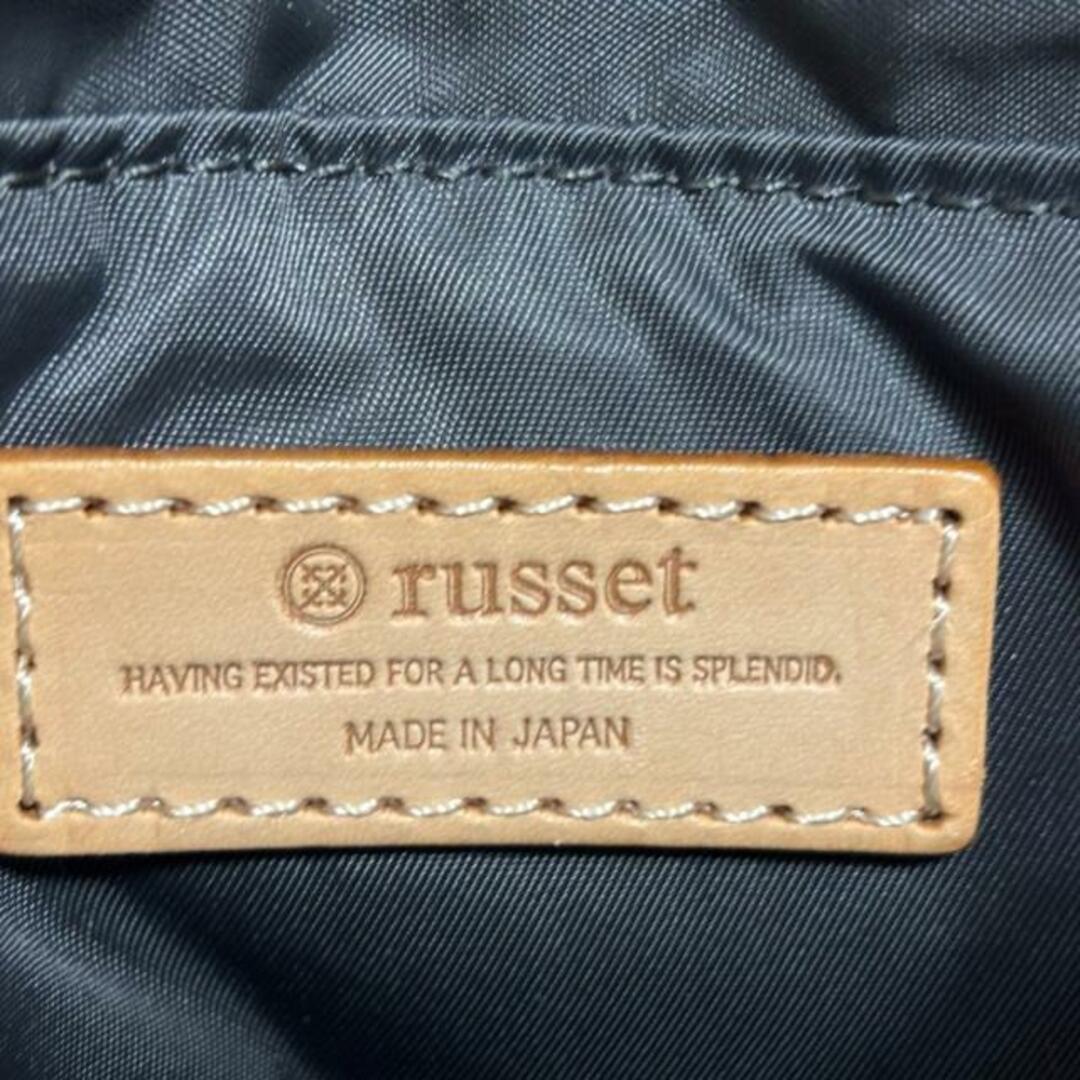 Russet(ラシット)のrusset(ラシット) ショルダーバッグ美品  - ダークグレー×ピンク ナイロン レディースのバッグ(ショルダーバッグ)の商品写真