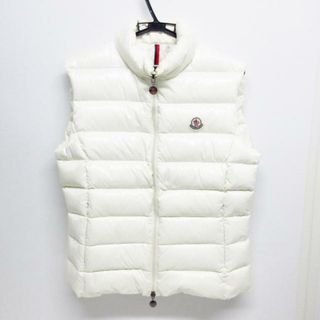 MONCLER - MONCLER(モンクレール) ダウンベスト サイズ3 L レディース GHANY GILET 白 冬