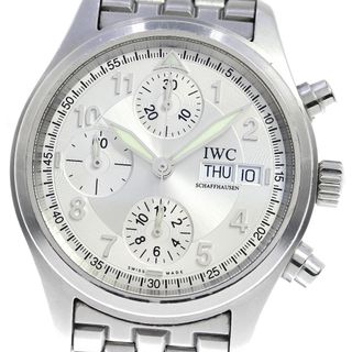 インターナショナルウォッチカンパニー(IWC)のIWC SCHAFFHAUSEN IW370628 スピットファイアー クロノグラフ デイデイト 自動巻き メンズ 保証書付き_808115(腕時計(アナログ))