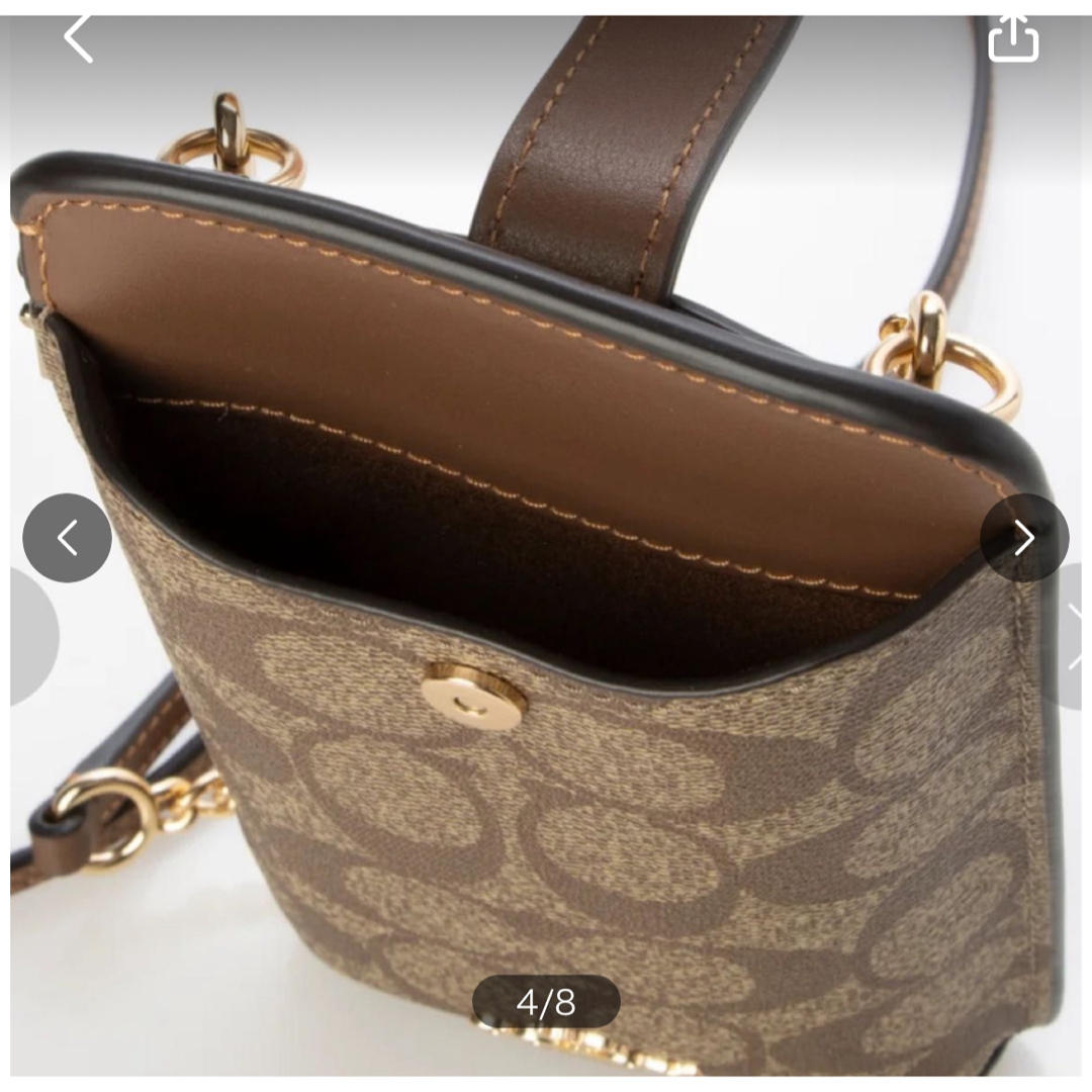 COACH(コーチ)のコーチスマホショルダーバッグ　新品 レディースのバッグ(ショルダーバッグ)の商品写真