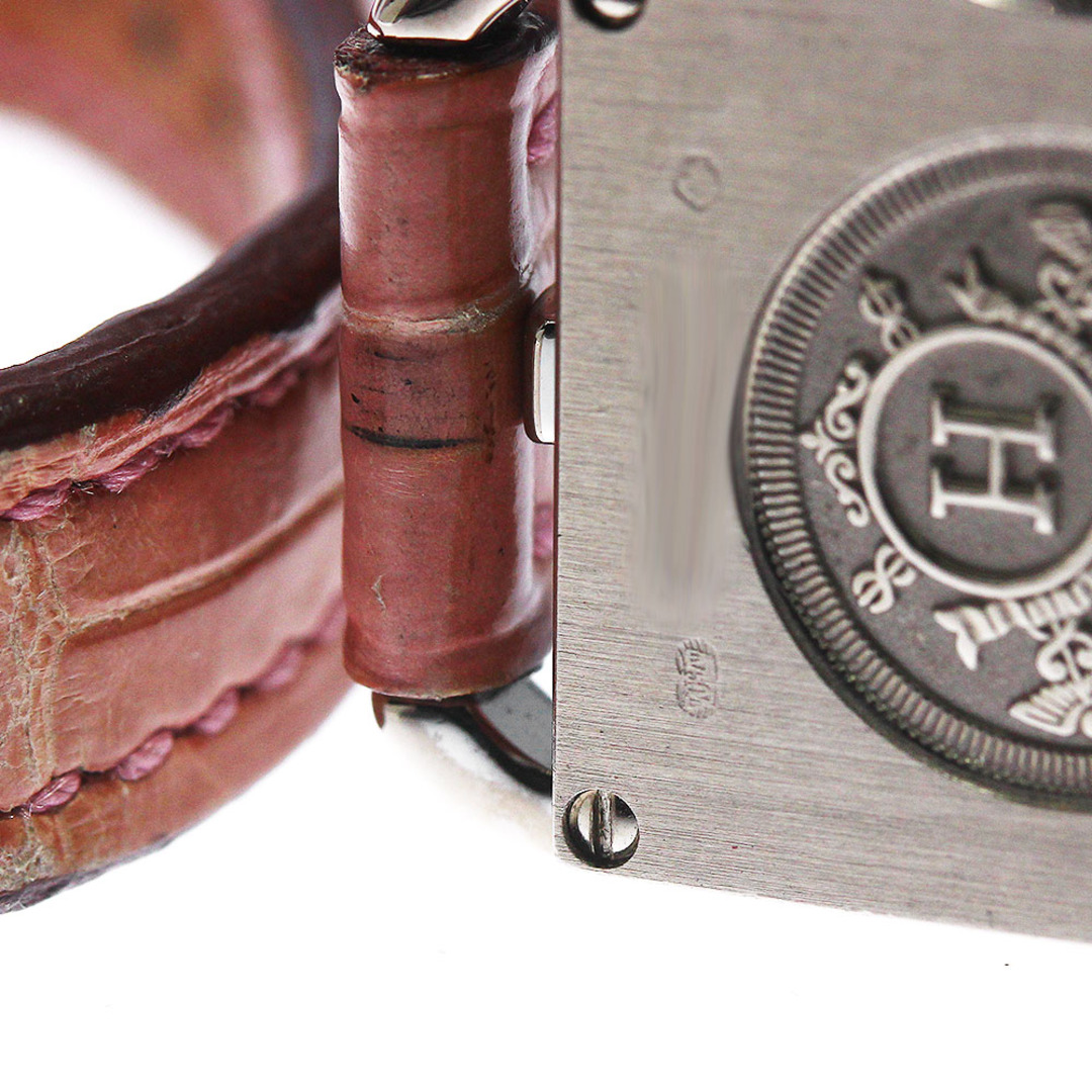 Hermes(エルメス)のエルメス HERMES CC1.192 ケープコッド ミニ ダイヤベゼル K18WG ドゥブルトゥール クォーツ レディース _811773 レディースのファッション小物(腕時計)の商品写真