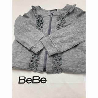 ベベ(BeBe)のBeBe べべ　カーディガン　カットソー　アウター　羽織り　キッズ　女の子　90(カーディガン)