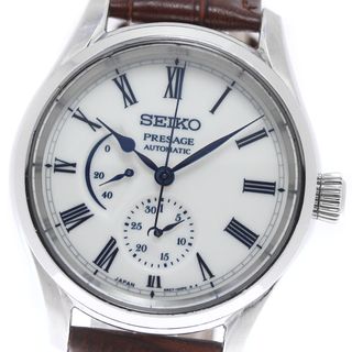 セイコー(SEIKO)のセイコー SEIKO 6R27-00S0/SARW053 プレザージュ 水月 有田焼 2020年限定エディション 自動巻き メンズ _810067(腕時計(アナログ))