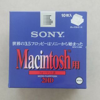 SONY - SONY Macフォーマット済み 3.5インチ 2HDフロッピーディスク 10…