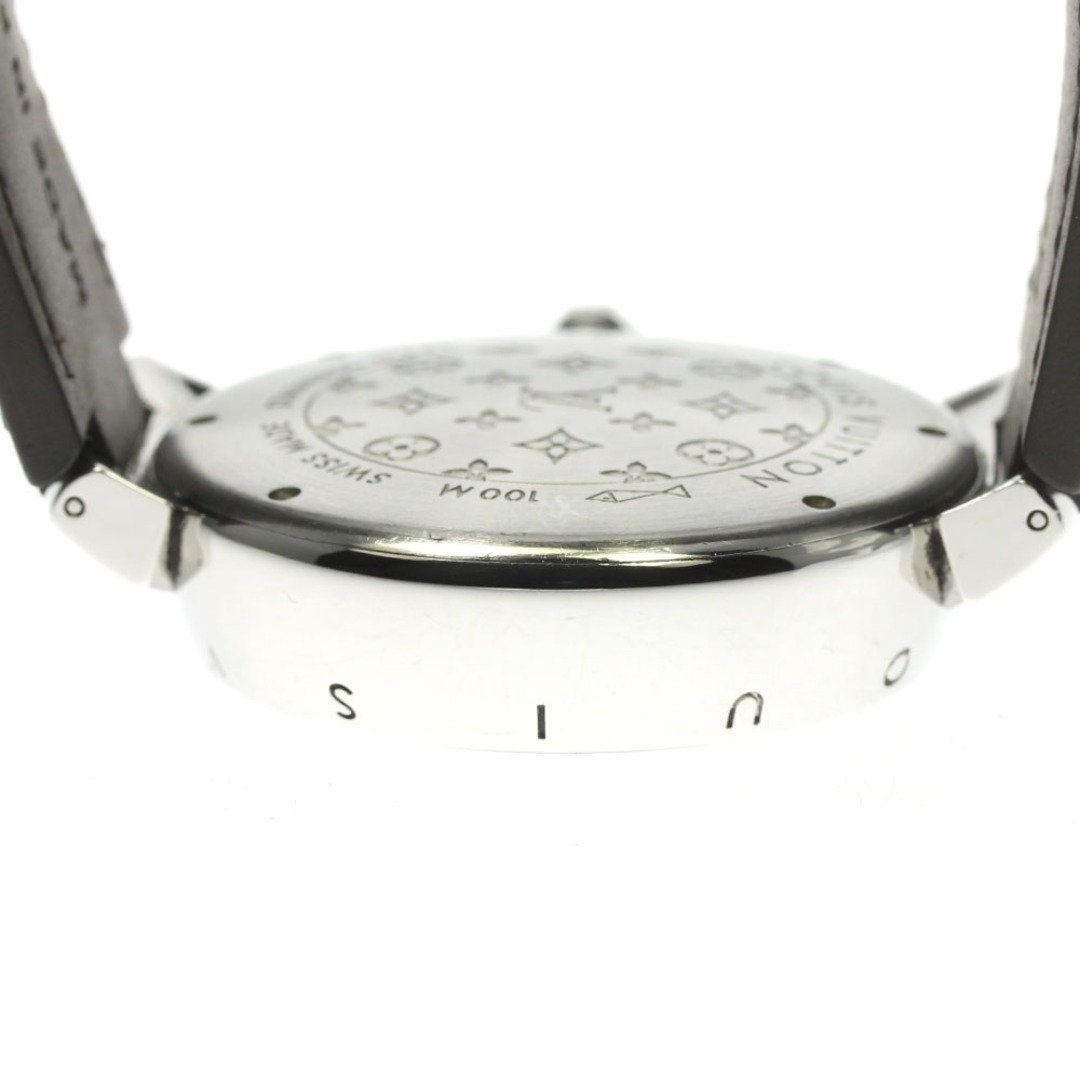 LOUIS VUITTON(ルイヴィトン)のルイ・ヴィトン LOUIS VUITTON Q1121 タンブール クロノグラフ 自動巻き メンズ 箱・保証書付き_810165 メンズの時計(腕時計(アナログ))の商品写真