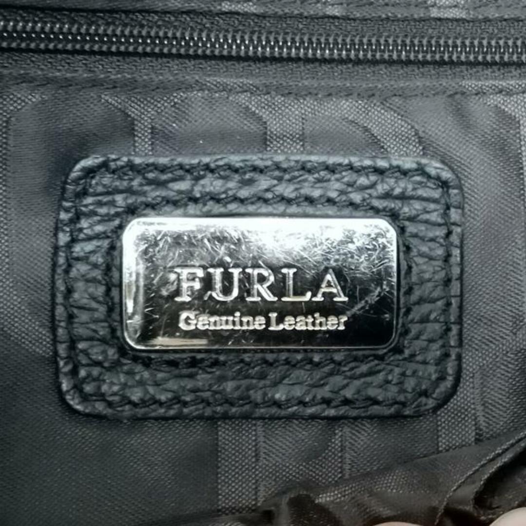 Furla(フルラ)のFURLA(フルラ) トートバッグ - 黒×ライトブラウン アニマル柄 レザー×ハラコ レディースのバッグ(トートバッグ)の商品写真