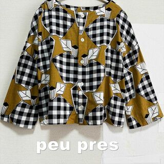 peu pres - 【PEU PRES】プープレ キカアップル リネン混 シャツジャケット