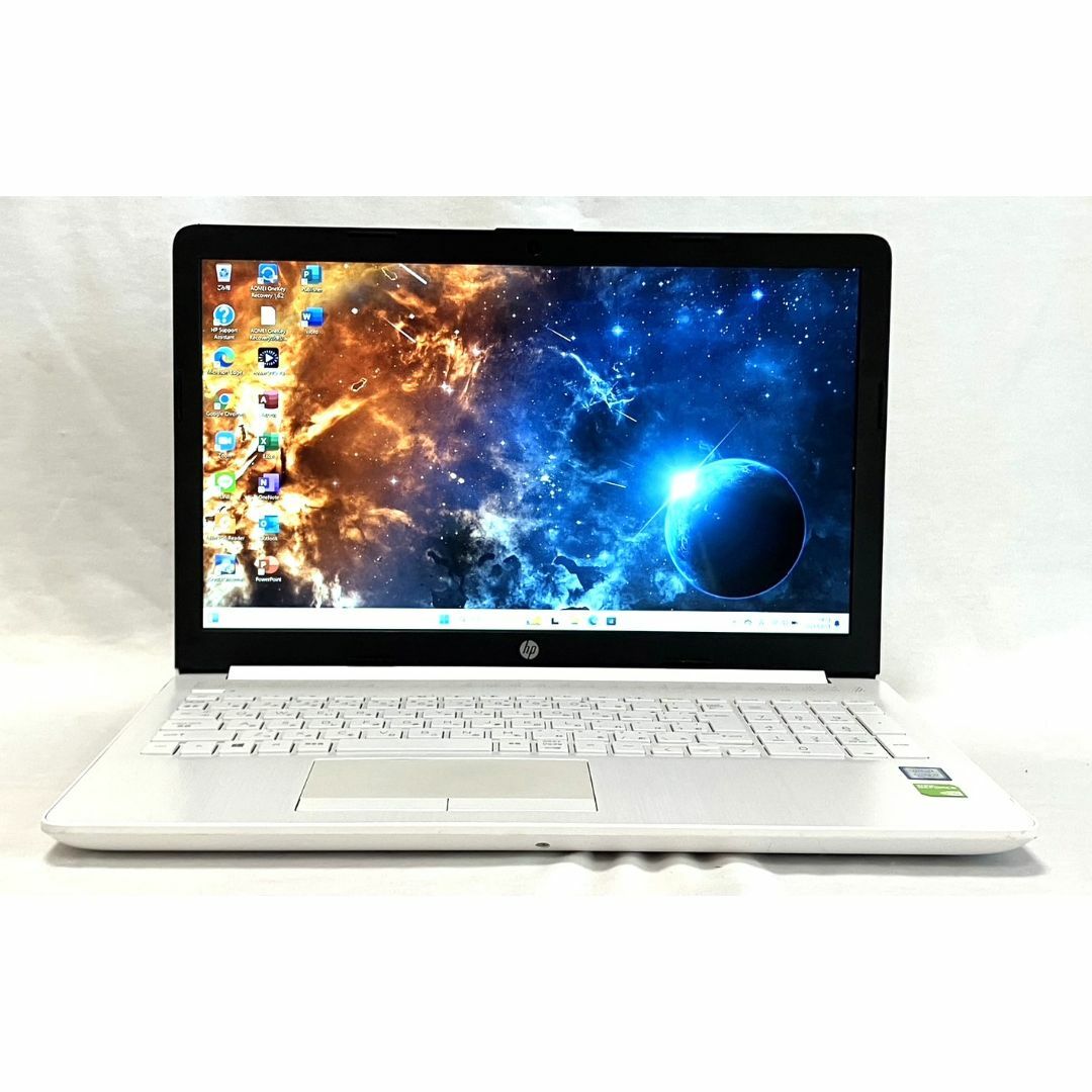 HP(ヒューレットパッカード)の美品 HP Laptop15 NVIDIA i7 8世代 SSD/HDD カメラ スマホ/家電/カメラのPC/タブレット(ノートPC)の商品写真