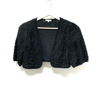 トゥービーシック(TO BE CHIC)のTO BE CHIC(トゥービーシック) ボレロ サイズ2 M レディース美品  - 黒 半袖(ボレロ)