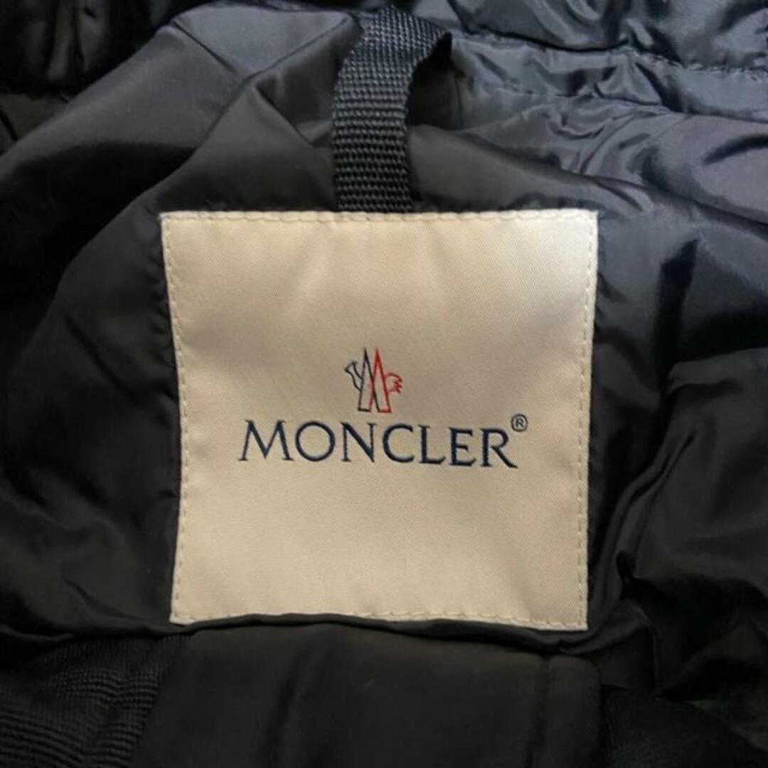 MONCLER(モンクレール)のMONCLER(モンクレール) ダウンジャケット サイズ0 XS メンズ MONTEMART(モンテマート) ダークネイビー×黒 長袖/冬 メンズのジャケット/アウター(ダウンジャケット)の商品写真