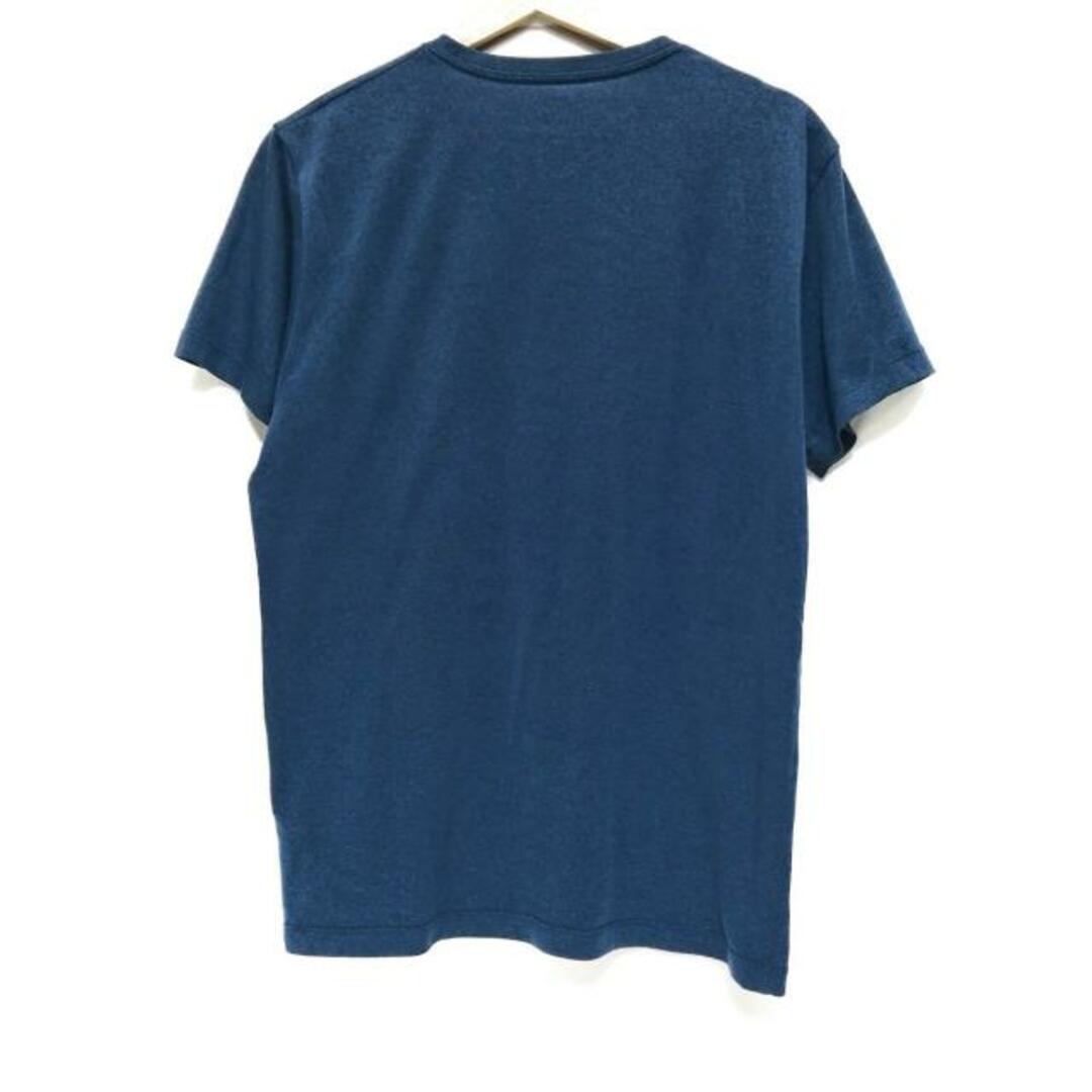 patagonia(パタゴニア)のPatagonia(パタゴニア) 半袖Tシャツ サイズM メンズ - ブルー クルーネック メンズのトップス(Tシャツ/カットソー(半袖/袖なし))の商品写真