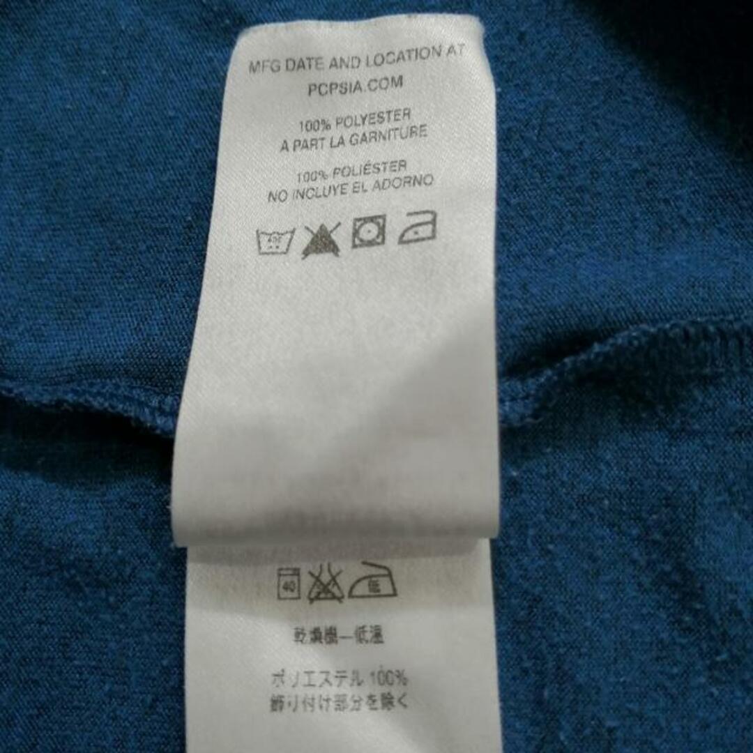 patagonia(パタゴニア)のPatagonia(パタゴニア) 半袖Tシャツ サイズM メンズ - ブルー クルーネック メンズのトップス(Tシャツ/カットソー(半袖/袖なし))の商品写真