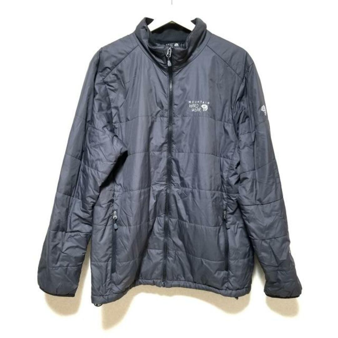 MountainHardwear(マウンテンハードウェア) ブルゾン サイズM/M M メンズ - ダークグレー 長袖/中綿/秋/冬 メンズのジャケット/アウター(ブルゾン)の商品写真