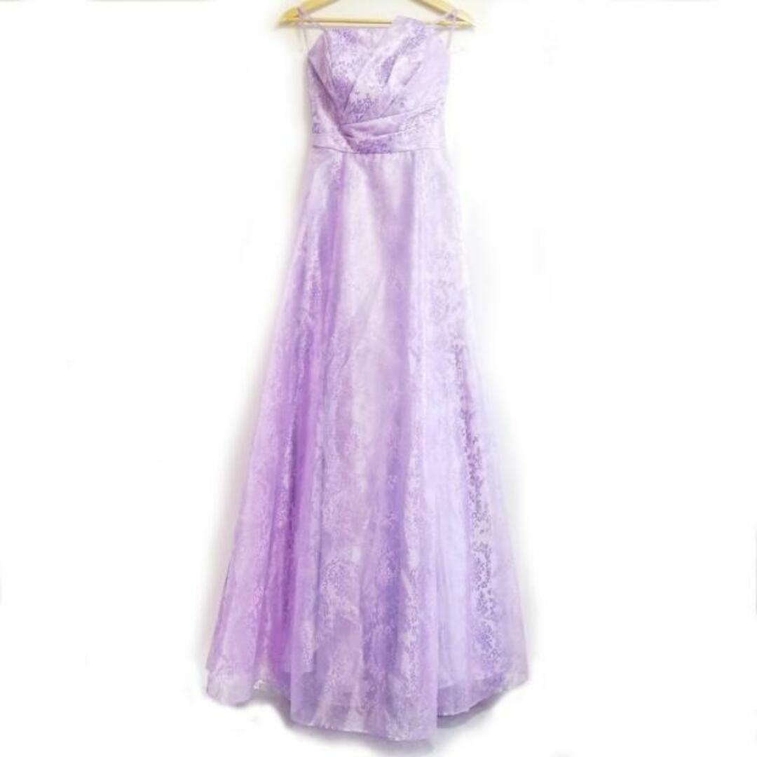 aimer(エメ) ドレス サイズ9 M レディース美品 - ライトパープル aimer(エメ) ドレス サイズ9 M レディース美品 - ライトパープル