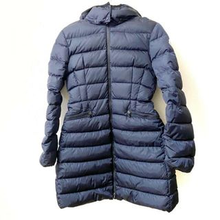 MONCLER(モンクレール) ダウンコート サイズ14 XL レディース CHARPAL(シャーパル) ダークネイビー 長袖/冬