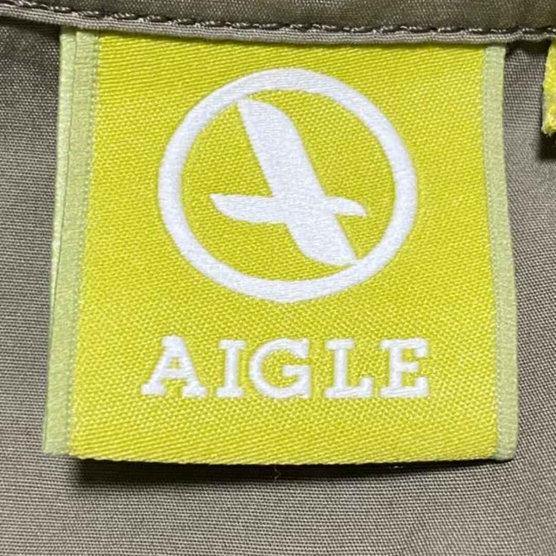 AIGLE(エーグル)のAIGLE(エーグル) ブルゾン サイズM レディース - カーキ 長袖/ジップアップ/春/秋 レディースのジャケット/アウター(ブルゾン)の商品写真