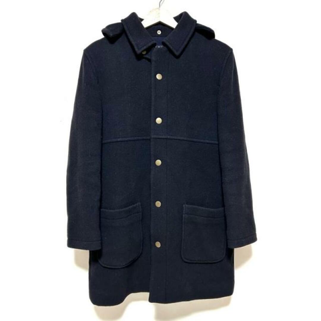 A.P.C(アーペーセー)のA.P.C.(アーペーセー) コート サイズM レディース - ダークネイビー 長袖/秋/冬 レディースのジャケット/アウター(その他)の商品写真