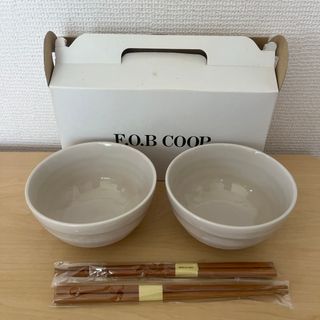 髙島屋×F.O.B COOP　お椀お箸ペアセット