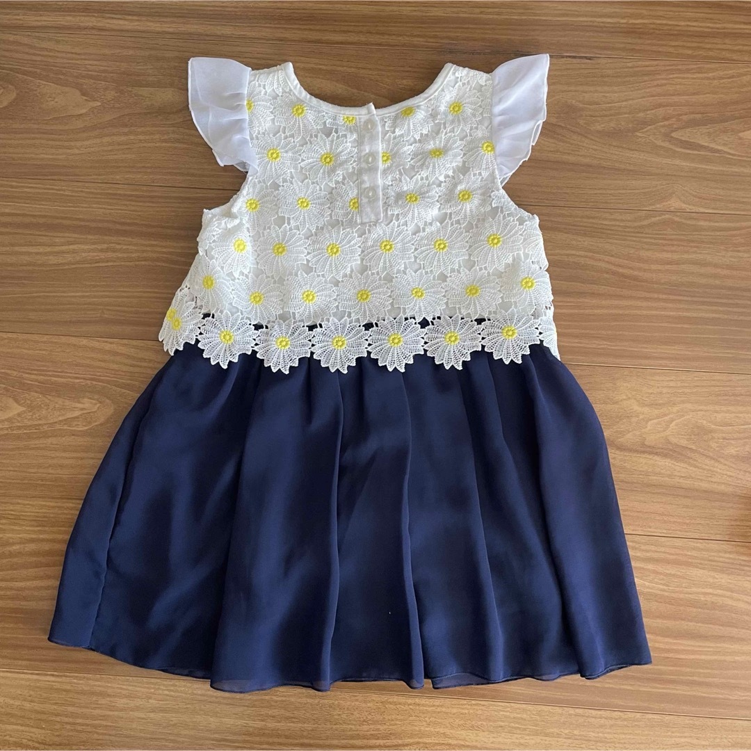 ワンピース　110 キッズ/ベビー/マタニティのキッズ服女の子用(90cm~)(ワンピース)の商品写真