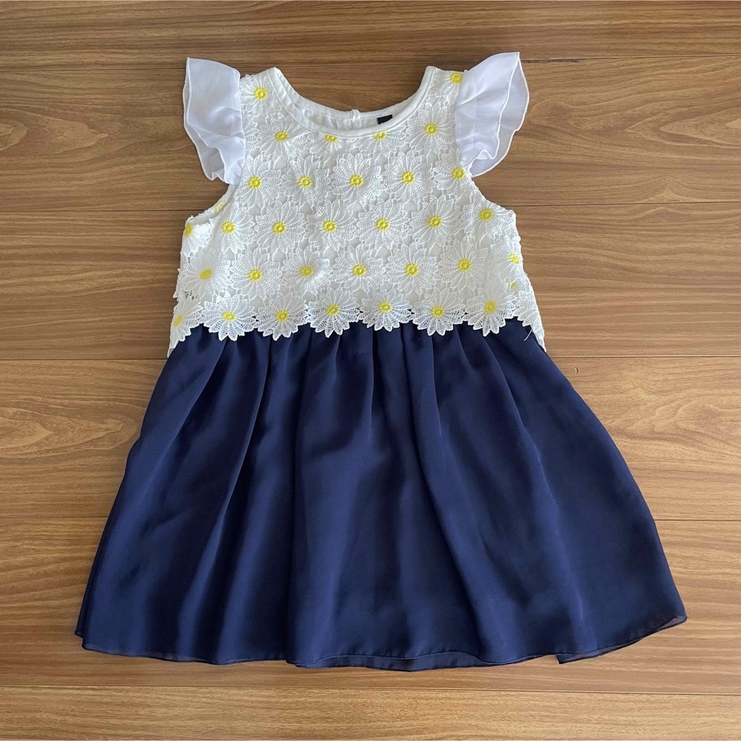 ワンピース　110 キッズ/ベビー/マタニティのキッズ服女の子用(90cm~)(ワンピース)の商品写真