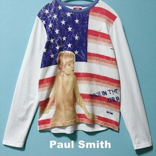 Paul Smith - 【Paul Smith】ポールスミス Stars and Stripes ロンT