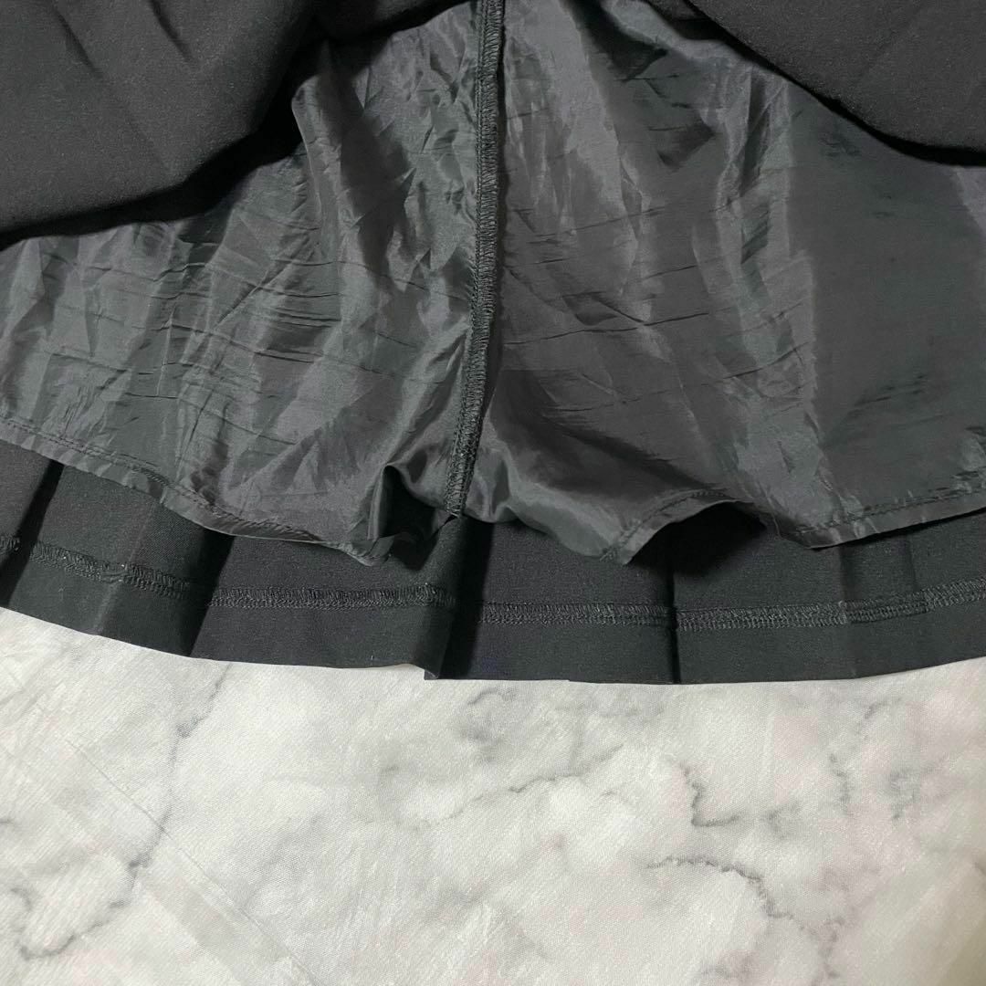 【17HR】プリーツスカート ミニスカート 美品 韓国 裏地パンツ付き レディースのスカート(ミニスカート)の商品写真