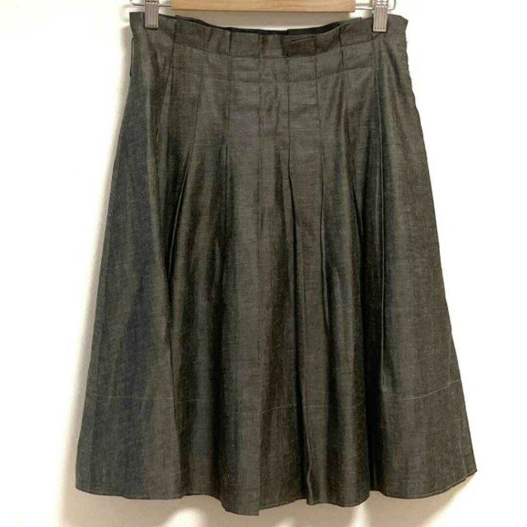 M'S GRACY(エムズグレイシー)のM'S GRACY(エムズグレイシー) スカート サイズ38 M レディース - グレー ひざ丈 レディースのスカート(その他)の商品写真
