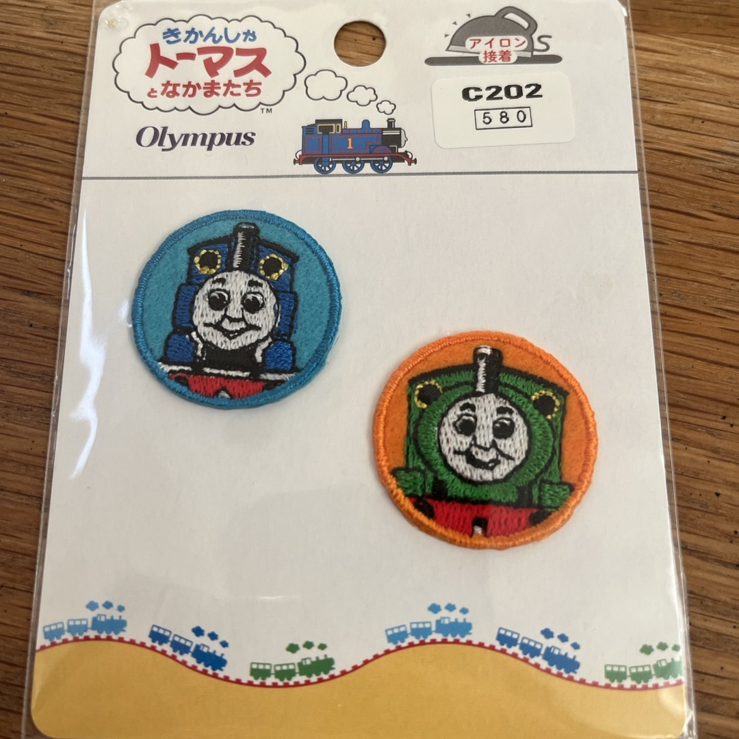 THOMAS(トーマス)の【新品未使用】トーマスワッペン2枚組 ハンドメイドの素材/材料(各種パーツ)の商品写真