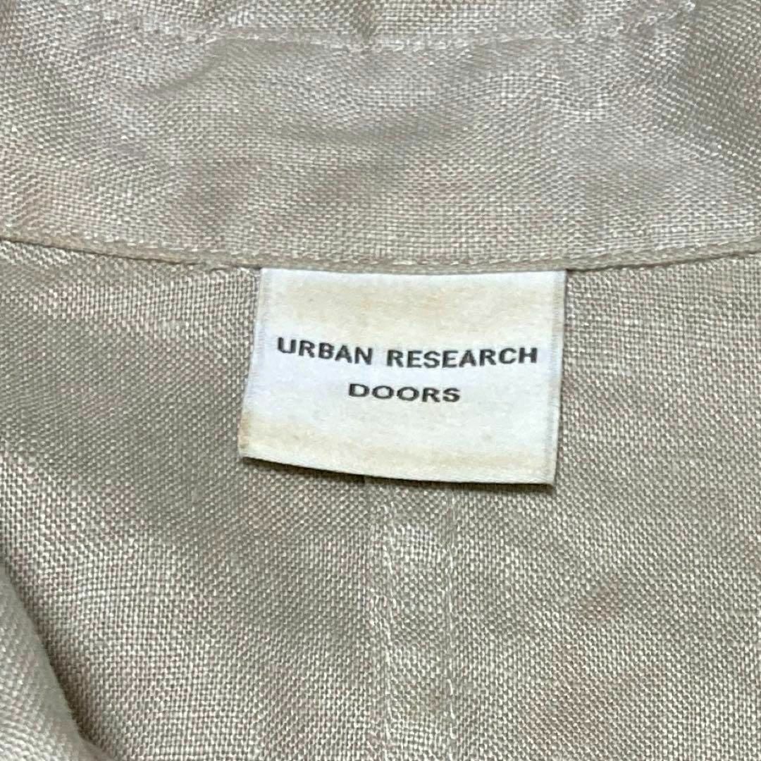 URBAN RESEARCH DOORS(アーバンリサーチドアーズ)の🌟アーバンリサーチドアーズ【M】リネンビッグプルオーバーシャツ ベージュ レディースのトップス(シャツ/ブラウス(長袖/七分))の商品写真